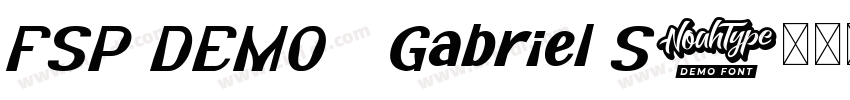 FSP DEMO   Gabriel S字体转换